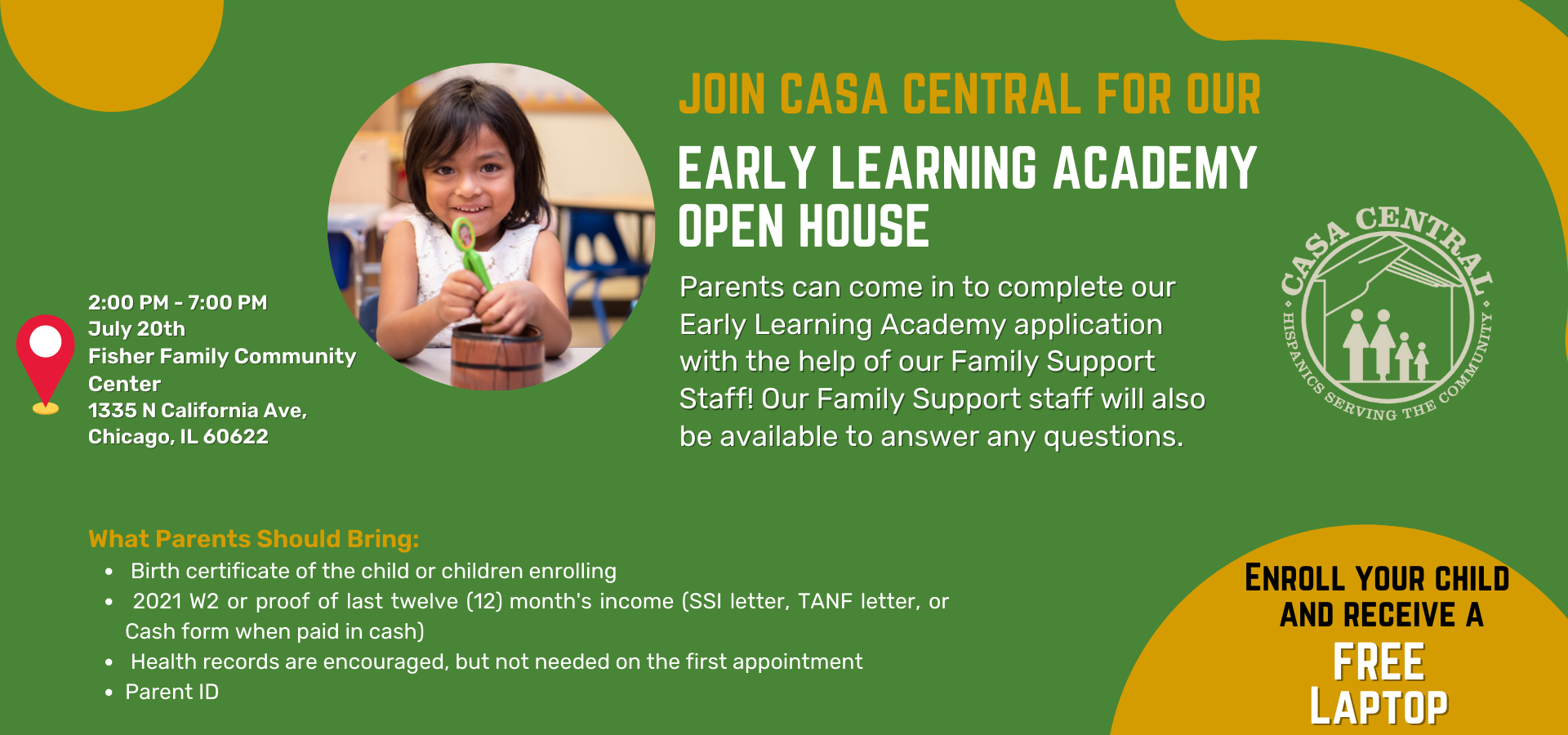 Early Learning Academy Open House 